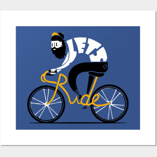 Lets Ride Posters and Art